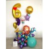 Globos con Helio de cumpleaños con Sirena | Balloons PTY