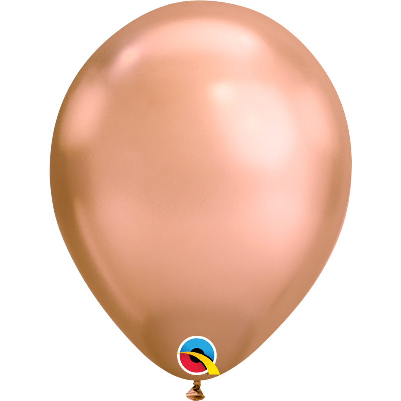 Globos Chrome Rose Gold