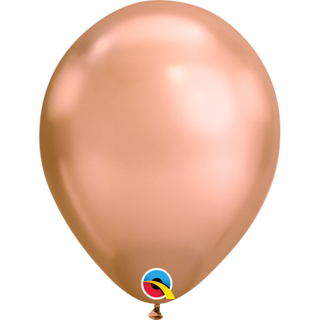 Globos Chrome Rose Gold