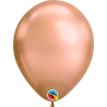 Globos Chrome Rose Gold