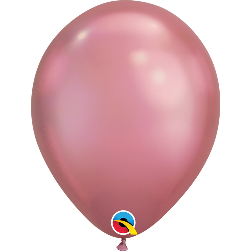 Globos Chrome Mauve