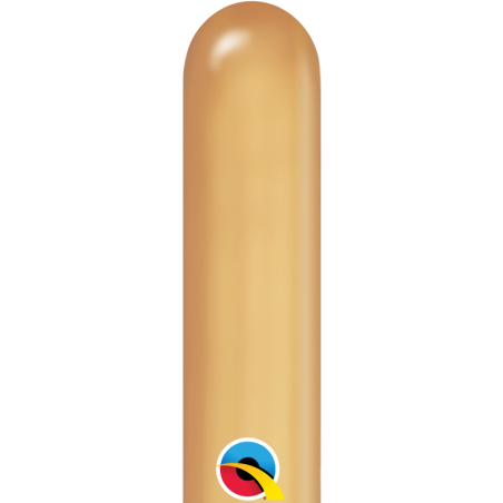 Globos Qualatex Chrome Gold 260Q | Balloons PTY