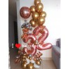 Arreglos de Cumpleaños con Mensaje Personalizado y Helio | Balloons PTY