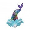 COLA DE LENTEJUELAS DE SIRENA 39"