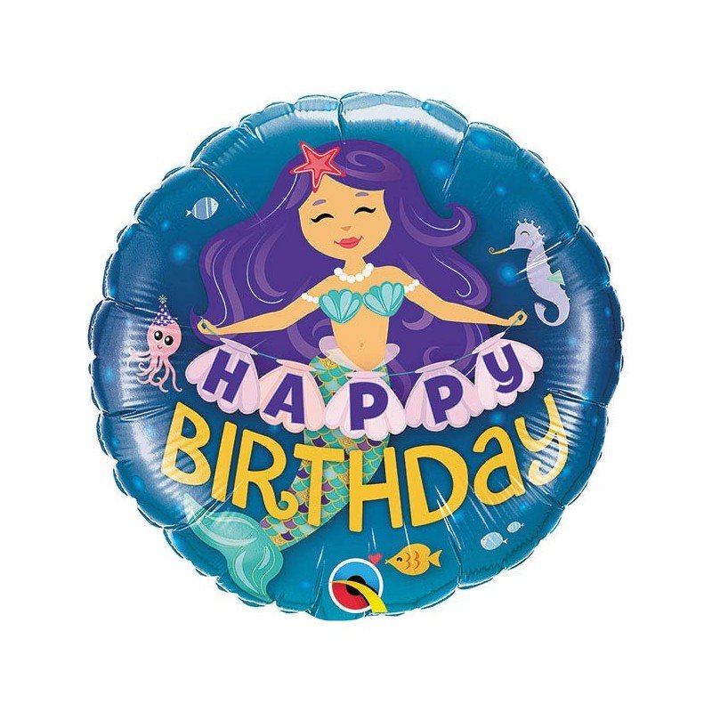 BIRTHDAY SIRENA 18"