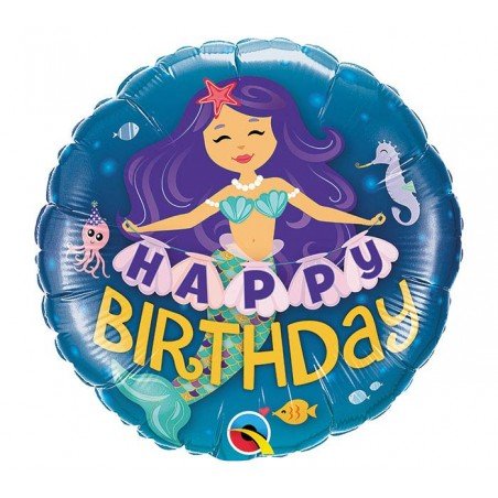 BIRTHDAY SIRENA 18"