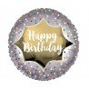 HAPPY BIRTHDAY SATIN LUXE 18"