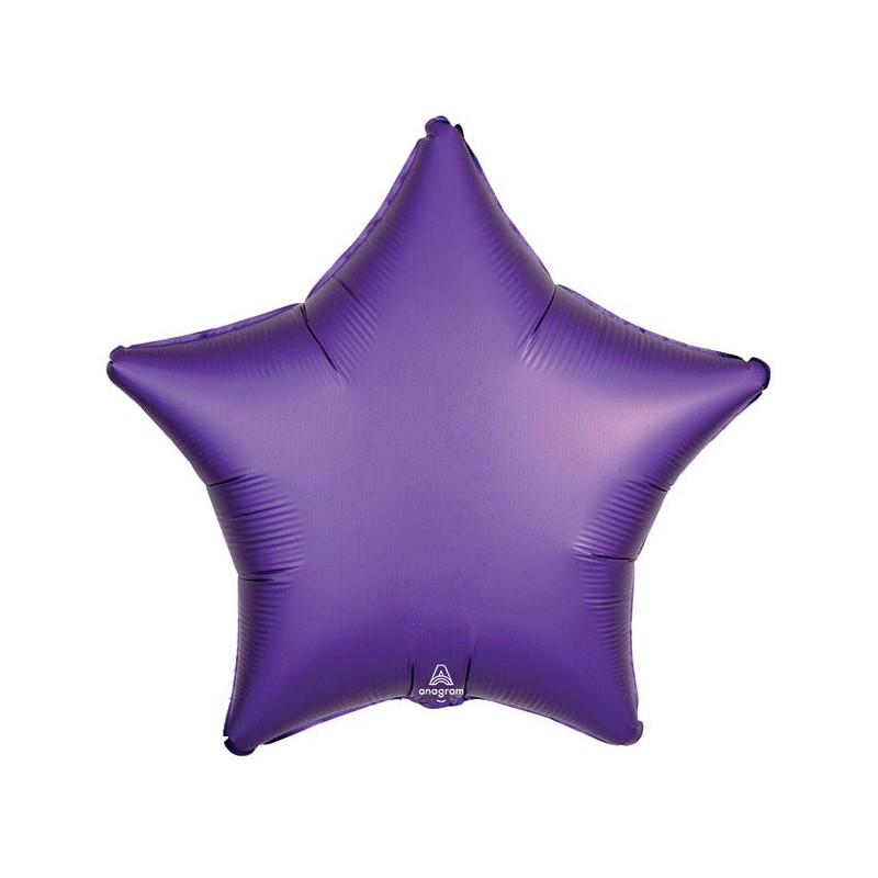 ESTRELLA MORADA SATIN 19"