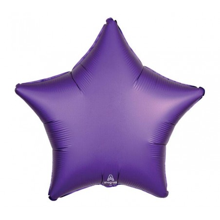 ESTRELLA MORADA SATIN 19"