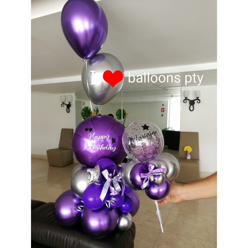 Base Globos y Topper