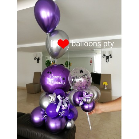 Base Globos y Topper