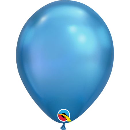 Globos Chrome Azul